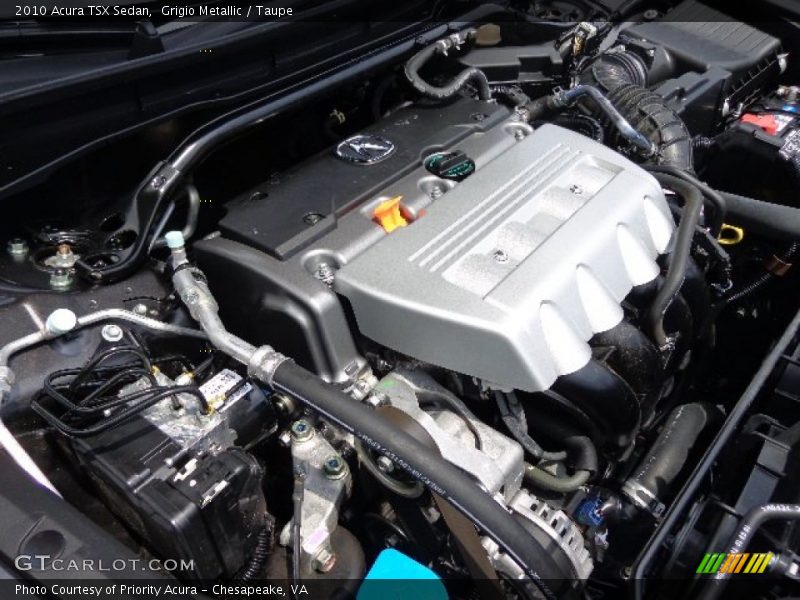  2010 TSX Sedan Engine - 2.4 Liter DOHC 16-Valve i-VTEC 4 Cylinder