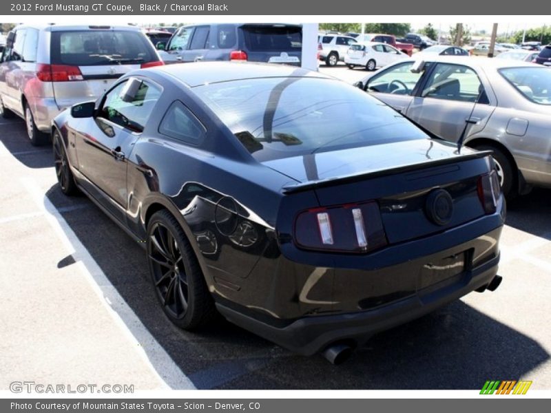 Black / Charcoal Black 2012 Ford Mustang GT Coupe