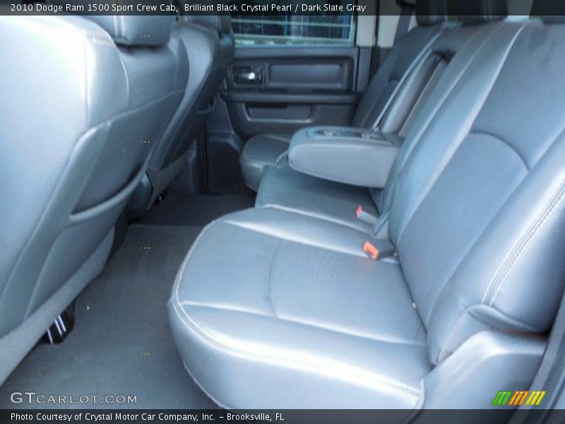 Brilliant Black Crystal Pearl / Dark Slate Gray 2010 Dodge Ram 1500 Sport Crew Cab