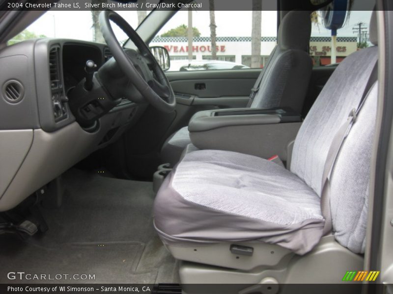 Silver Birch Metallic / Gray/Dark Charcoal 2004 Chevrolet Tahoe LS
