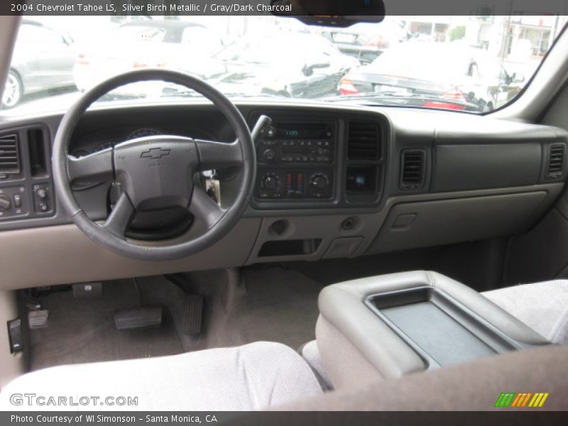 Silver Birch Metallic / Gray/Dark Charcoal 2004 Chevrolet Tahoe LS