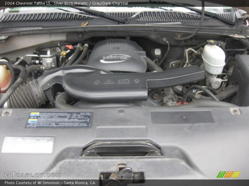 Silver Birch Metallic / Gray/Dark Charcoal 2004 Chevrolet Tahoe LS