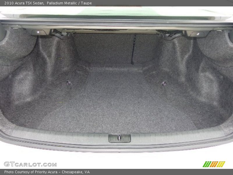 Palladium Metallic / Taupe 2010 Acura TSX Sedan