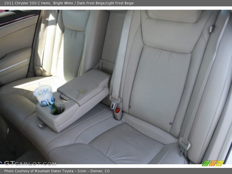 Bright White / Dark Frost Beige/Light Frost Beige 2011 Chrysler 300 C Hemi