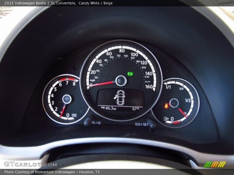Candy White / Beige 2013 Volkswagen Beetle 2.5L Convertible
