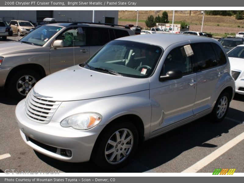 Bright Silver Metallic / Pastel Slate Gray 2008 Chrysler PT Cruiser Touring