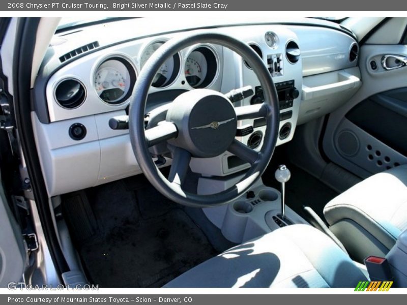 Bright Silver Metallic / Pastel Slate Gray 2008 Chrysler PT Cruiser Touring