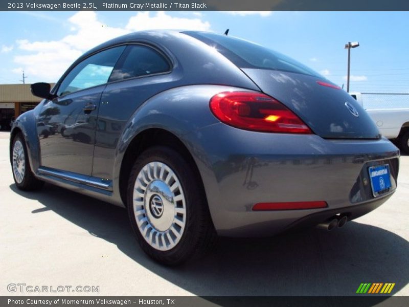 Platinum Gray Metallic / Titan Black 2013 Volkswagen Beetle 2.5L