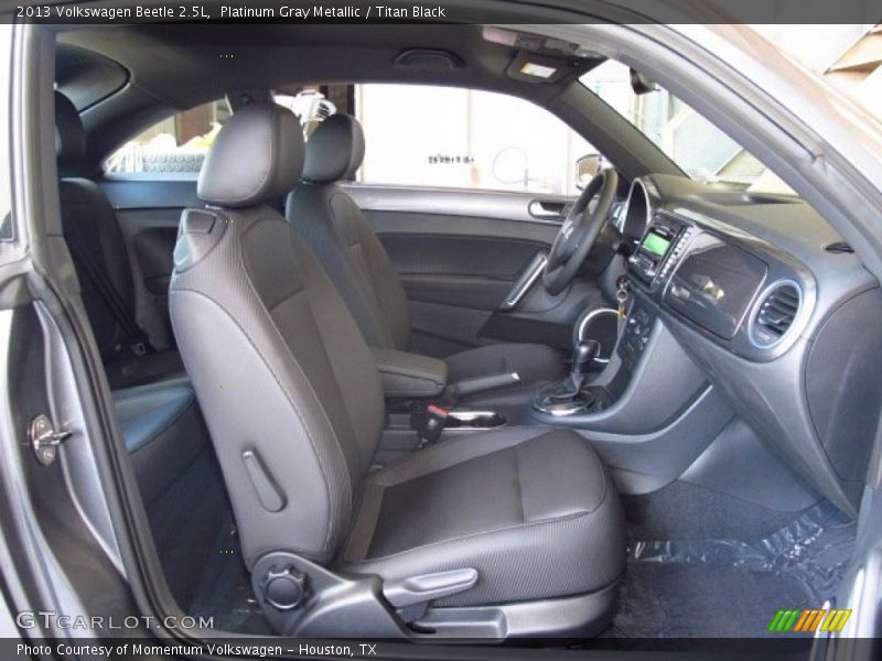 Platinum Gray Metallic / Titan Black 2013 Volkswagen Beetle 2.5L