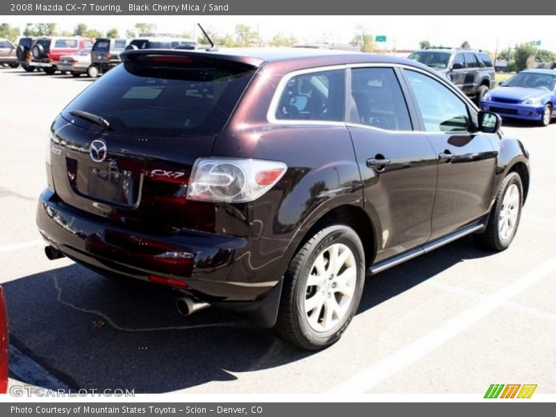 Black Cherry Mica / Sand 2008 Mazda CX-7 Touring
