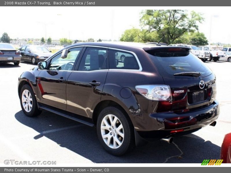Black Cherry Mica / Sand 2008 Mazda CX-7 Touring