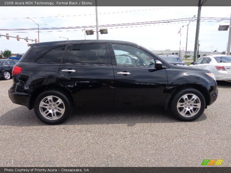 Formal Black / Ebony 2008 Acura MDX Technology