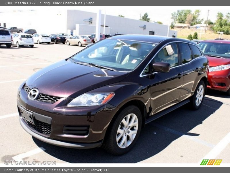 Black Cherry Mica / Sand 2008 Mazda CX-7 Touring
