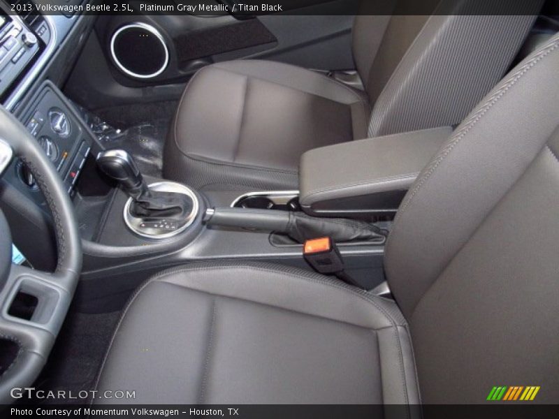 Platinum Gray Metallic / Titan Black 2013 Volkswagen Beetle 2.5L