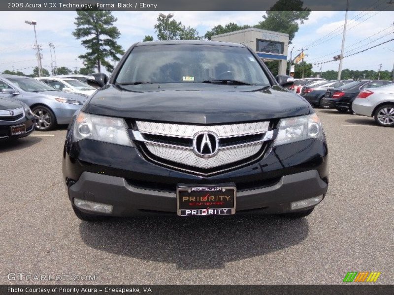 Formal Black / Ebony 2008 Acura MDX Technology