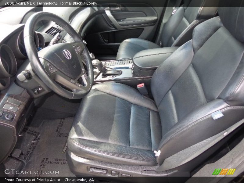 Formal Black / Ebony 2008 Acura MDX Technology