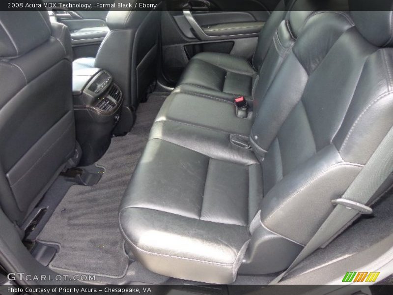 Formal Black / Ebony 2008 Acura MDX Technology