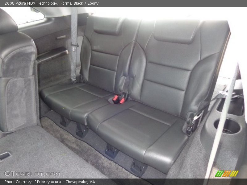 Formal Black / Ebony 2008 Acura MDX Technology