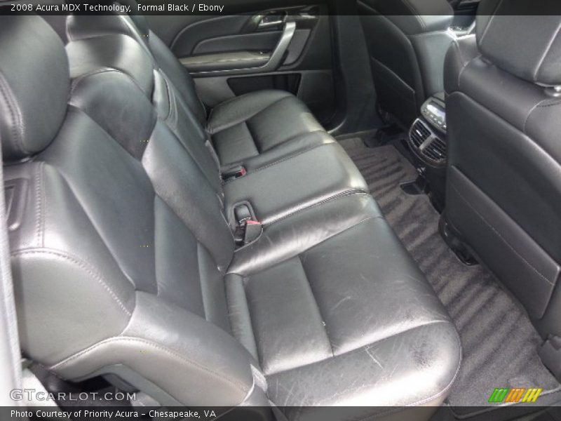 Formal Black / Ebony 2008 Acura MDX Technology