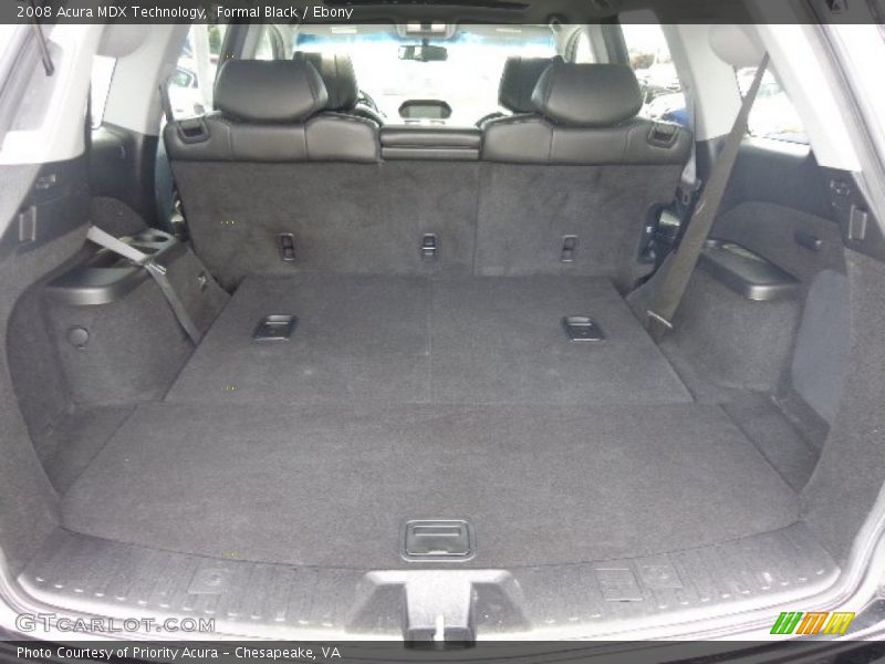 Formal Black / Ebony 2008 Acura MDX Technology