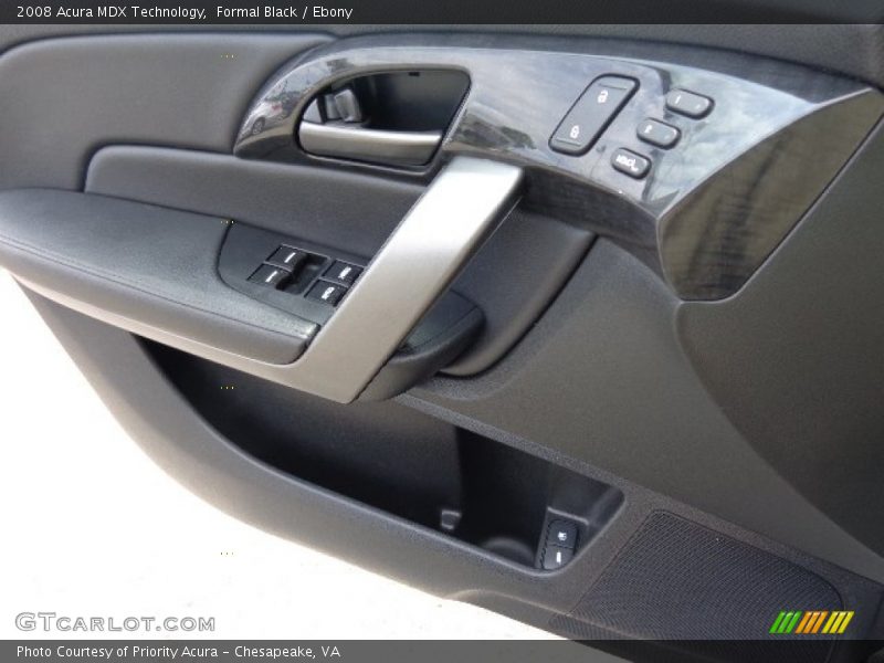 Formal Black / Ebony 2008 Acura MDX Technology