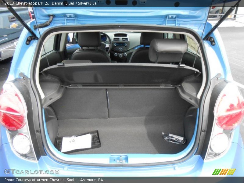 Denim (Blue) / Silver/Blue 2013 Chevrolet Spark LS