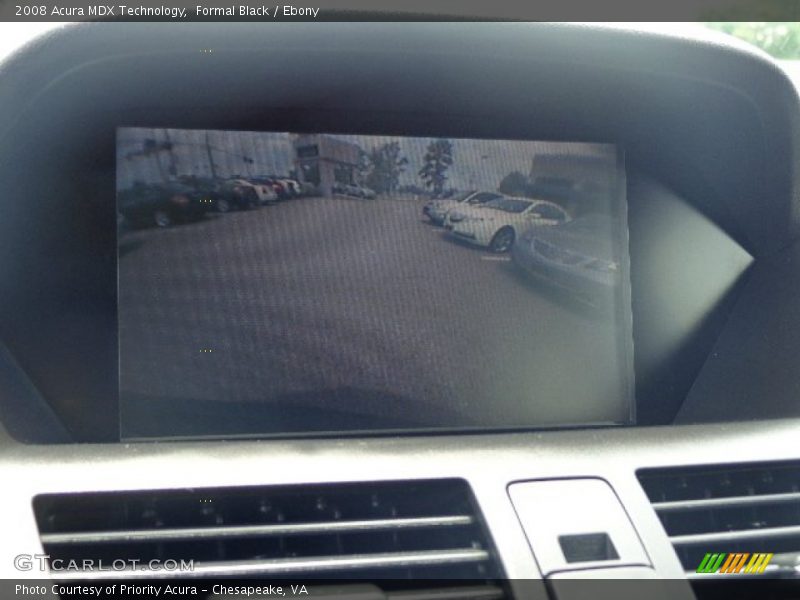 Formal Black / Ebony 2008 Acura MDX Technology