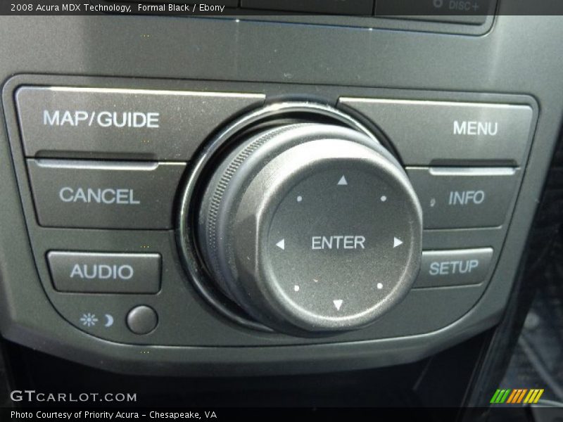 Formal Black / Ebony 2008 Acura MDX Technology