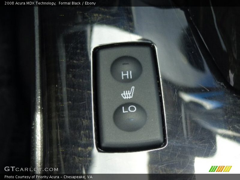 Formal Black / Ebony 2008 Acura MDX Technology