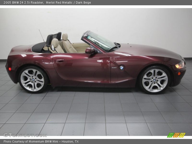  2005 Z4 2.5i Roadster Merlot Red Metallic