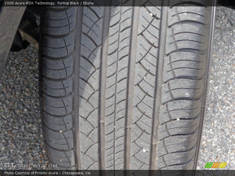 Formal Black / Ebony 2008 Acura MDX Technology