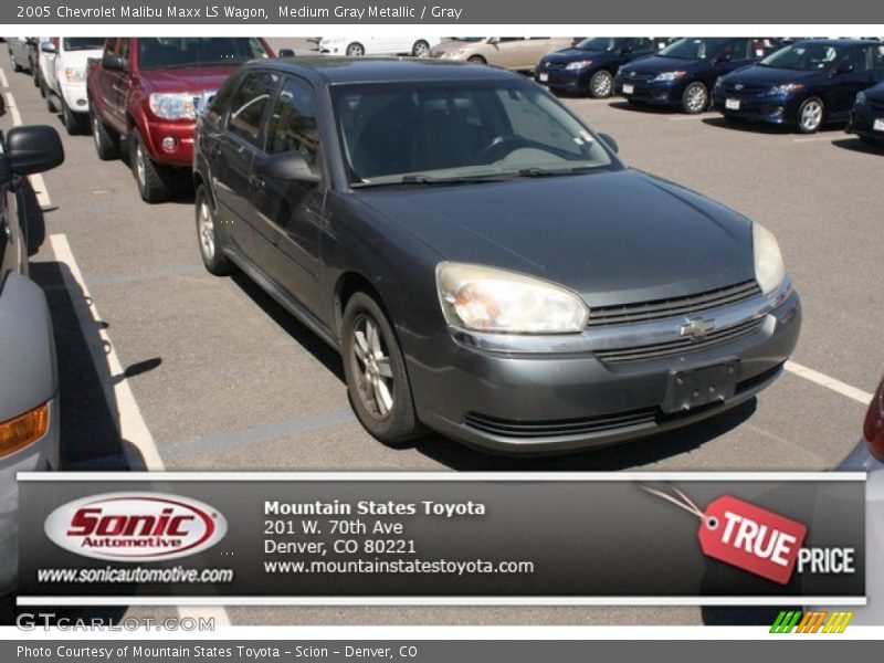 Medium Gray Metallic / Gray 2005 Chevrolet Malibu Maxx LS Wagon