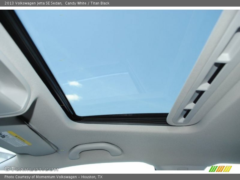 Candy White / Titan Black 2013 Volkswagen Jetta SE Sedan