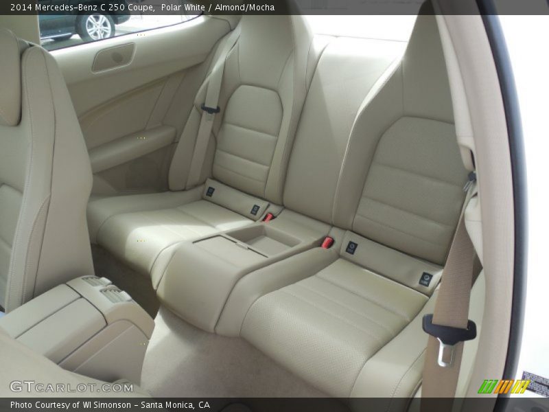 Rear Seat of 2014 C 250 Coupe
