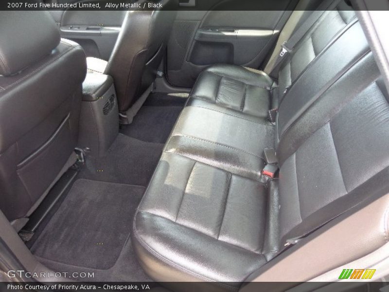 Alloy Metallic / Black 2007 Ford Five Hundred Limited