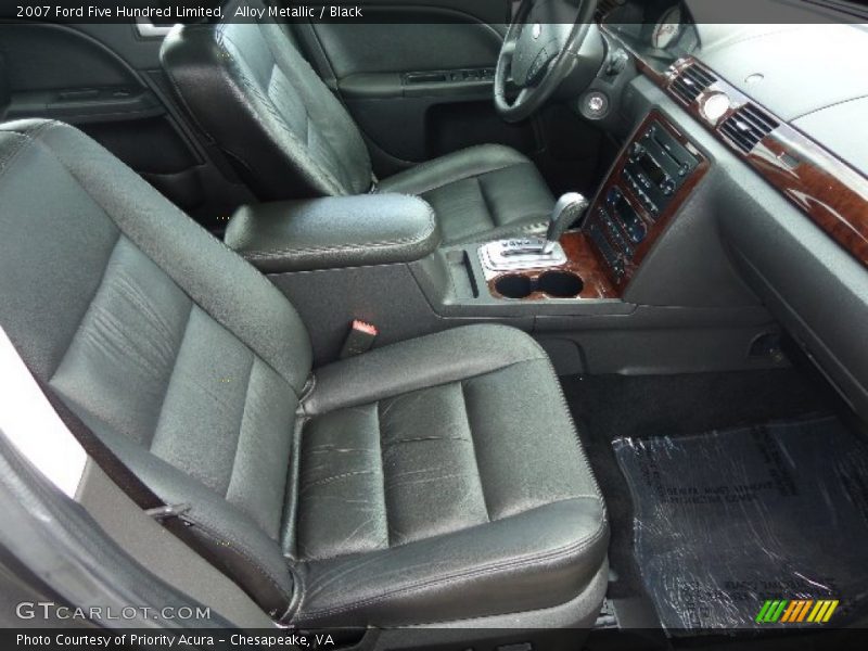 Alloy Metallic / Black 2007 Ford Five Hundred Limited