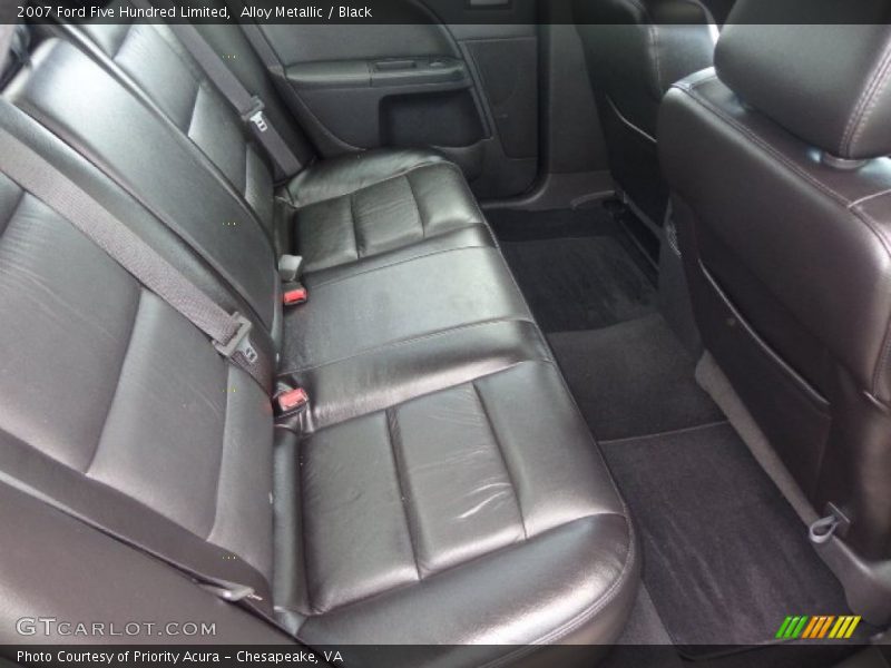 Alloy Metallic / Black 2007 Ford Five Hundred Limited
