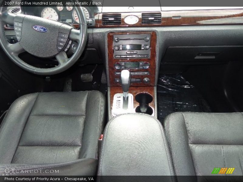 Alloy Metallic / Black 2007 Ford Five Hundred Limited
