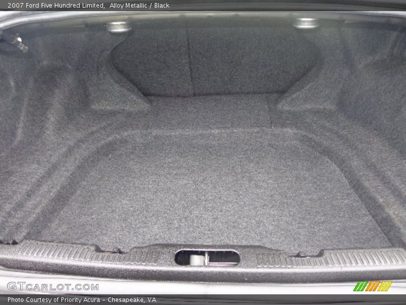 Alloy Metallic / Black 2007 Ford Five Hundred Limited