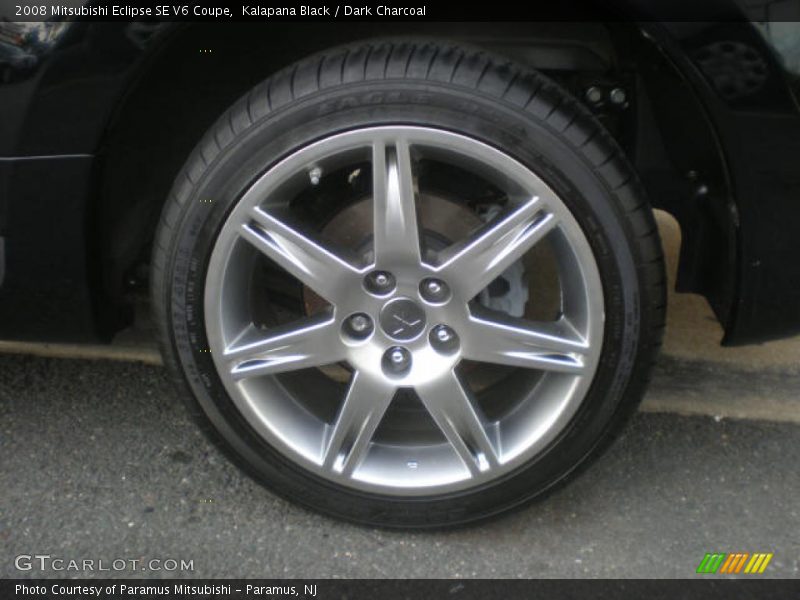 Kalapana Black / Dark Charcoal 2008 Mitsubishi Eclipse SE V6 Coupe