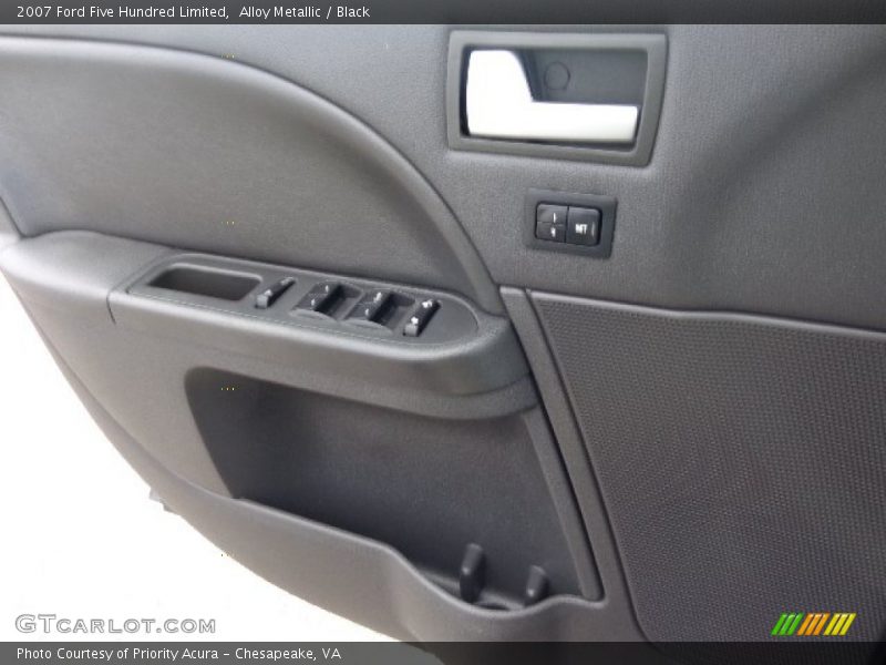 Alloy Metallic / Black 2007 Ford Five Hundred Limited