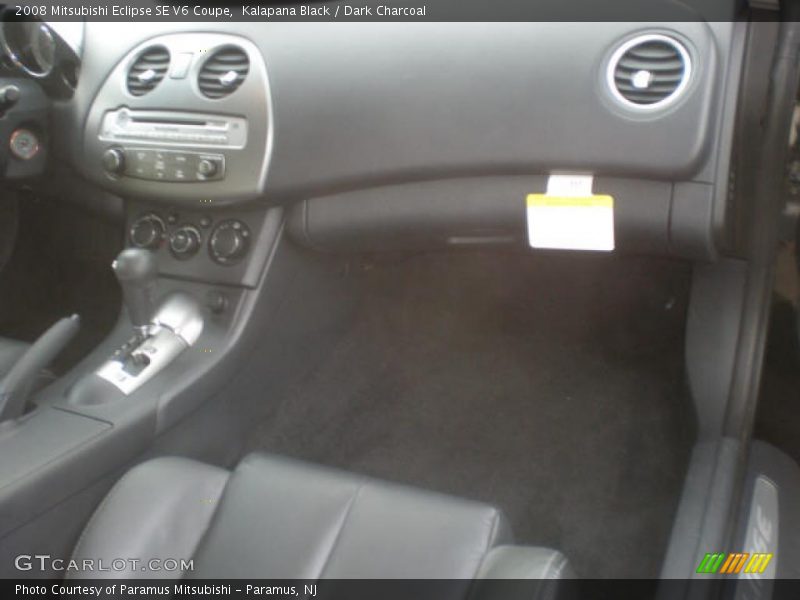 Kalapana Black / Dark Charcoal 2008 Mitsubishi Eclipse SE V6 Coupe