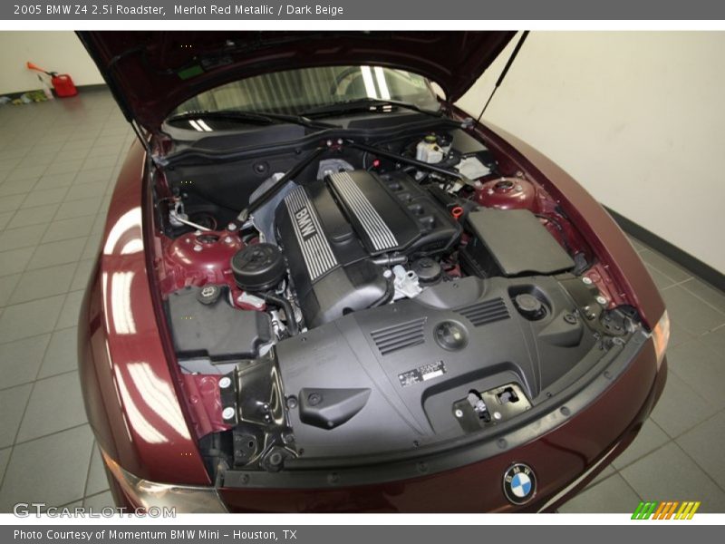  2005 Z4 2.5i Roadster Engine - 2.5 Liter DOHC 24V Inline 6 Cylinder