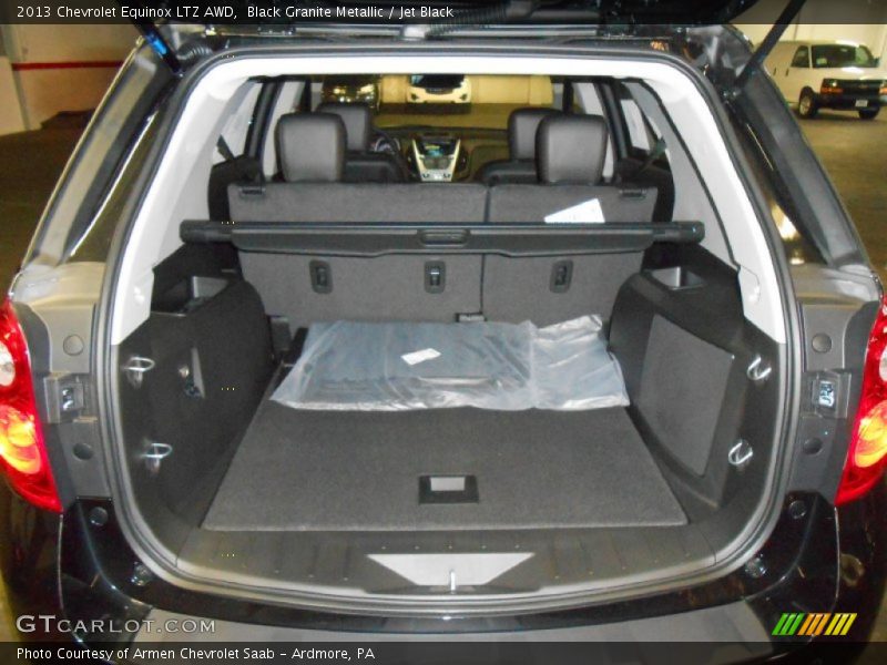 Black Granite Metallic / Jet Black 2013 Chevrolet Equinox LTZ AWD