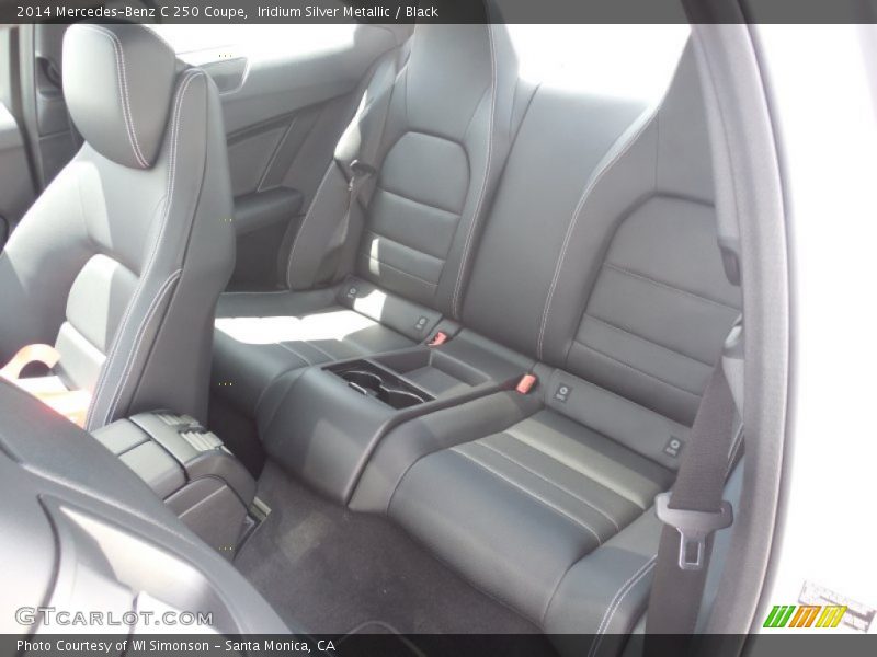 Iridium Silver Metallic / Black 2014 Mercedes-Benz C 250 Coupe