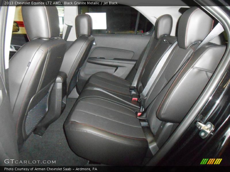 Black Granite Metallic / Jet Black 2013 Chevrolet Equinox LTZ AWD