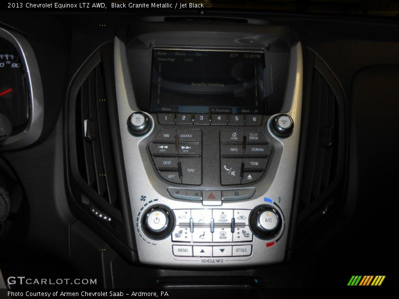 Black Granite Metallic / Jet Black 2013 Chevrolet Equinox LTZ AWD