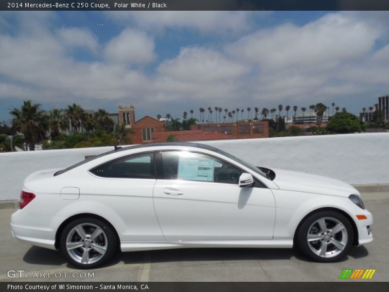  2014 C 250 Coupe Polar White