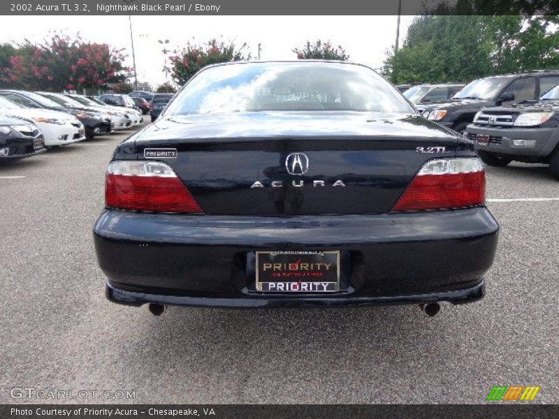 Nighthawk Black Pearl / Ebony 2002 Acura TL 3.2