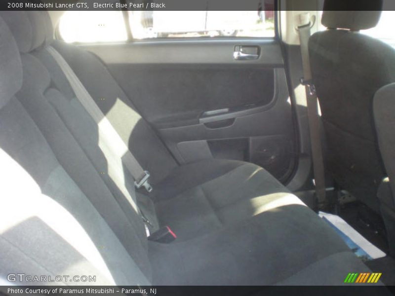 Electric Blue Pearl / Black 2008 Mitsubishi Lancer GTS